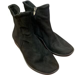 ARCOPEDICO L19 Lytech Black Vegan Leather‎ Comfort Ankle Boots | Size 36 Women's
